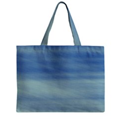 Ocean Zipper Mini Tote Bag by AlkaravanCreations