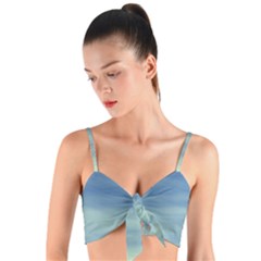 Ocean Woven Tie Front Bralet by AlkaravanCreations