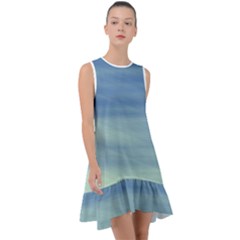 Ocean Frill Swing Dress by AlkaravanCreations