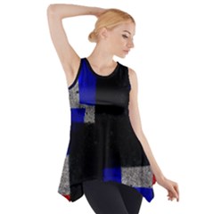 Abstract Tiles  Side Drop Tank Tunic by essentialimage