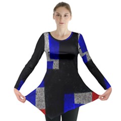 Abstract Tiles  Long Sleeve Tunic  by essentialimage