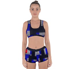 Abstract Tiles  Racerback Boyleg Bikini Set by essentialimage