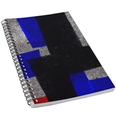 Abstract Tiles  5 5  X 8 5  Notebook by essentialimage