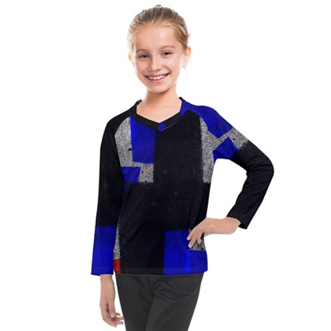 Abstract Tiles  Kids  Long Mesh Tee by essentialimage