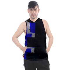 Abstract Tiles  Men s Sleeveless Hoodie