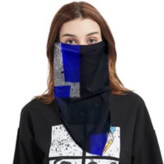 Abstract Tiles  Face Covering Bandana (triangle)