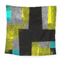 Abstract Tiles Square Tapestry (Large) View1