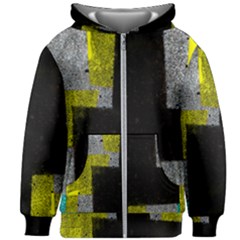 Abstract Tiles Kids  Zipper Hoodie Without Drawstring by essentialimage