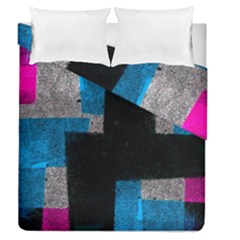 Abstract Tiles Duvet Cover Double Side (queen Size) by essentialimage