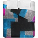 Abstract Tiles Duvet Cover Double Side (California King Size) View1