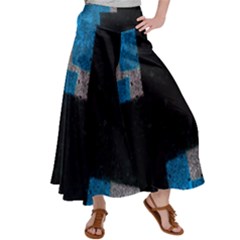 Abstract Tiles Satin Palazzo Pants by essentialimage