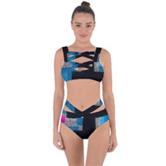 Abstract Tiles Bandaged Up Bikini Set  by essentialimage