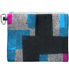 Abstract Tiles Canvas Cosmetic Bag (xxxl) by essentialimage