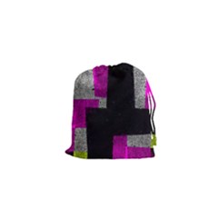 Abstract Tiles Drawstring Pouch (xs) by essentialimage