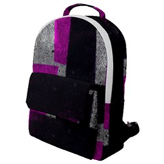 Abstract Tiles Flap Pocket Backpack (small) by essentialimage