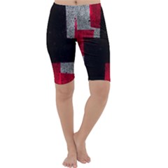 Abstract Tiles Cropped Leggings  by essentialimage