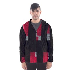 Abstract Tiles Men s Hooded Windbreaker by essentialimage