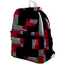 Abstract Tiles Top Flap Backpack View1