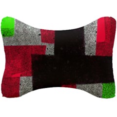 Abstract Tiles Seat Head Rest Cushion by essentialimage