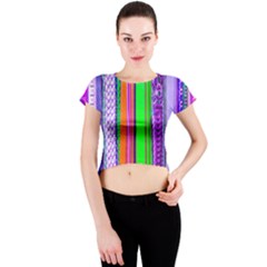 Fashion Belts Crew Neck Crop Top by essentialimage