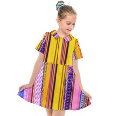 Fashion Belts Kids  Short Sleeve Shirt Dress by essentialimage