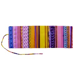 Fashion Belts Roll Up Canvas Pencil Holder (m) by essentialimage