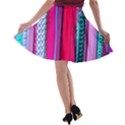 Fashion Belts A-line Skater Skirt View2