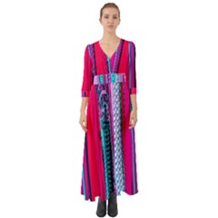 Fashion Belts Button Up Boho Maxi Dress by essentialimage