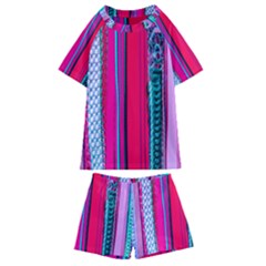 Fashion Belts Kids  Swim Tee And Shorts Set by essentialimage