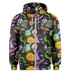 Halloween Men s Zipper Hoodie by Angelandspot