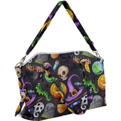 Halloween Canvas Crossbody Bag by Angelandspot