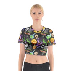 Halloween Cotton Crop Top by Angelandspot