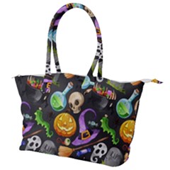 Halloween Canvas Shoulder Bag by Angelandspot