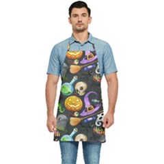 Halloween Kitchen Apron by Angelandspot