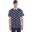 Geo Rainbow Stroke Men s Sport Mesh Tee View1