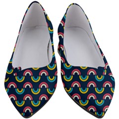 Geo Rainbow Stroke Women s Block Heels  by tmsartbazaar