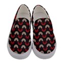 Fun Rainbow Stroke Women s Canvas Slip Ons View1