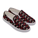 Fun Rainbow Stroke Women s Canvas Slip Ons View3