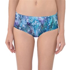 Sea Anemone Mid-waist Bikini Bottoms by CKArtCreations