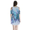 Sea Anemone Shoulder Cutout Velvet One Piece View2