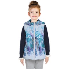 Sea Anemone Kids  Hooded Puffer Vest