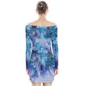 Sea Anemone Long Sleeve Off Shoulder Dress View2