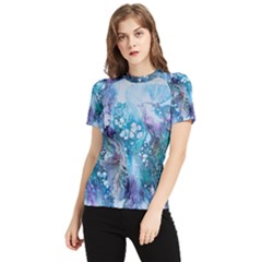 Sea Anemone Women s Short Sleeve Rash Guard