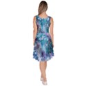 Sea Anemone Knee Length Skater Dress With Pockets View4