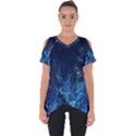  Coral reef Cut Out Side Drop Tee View1