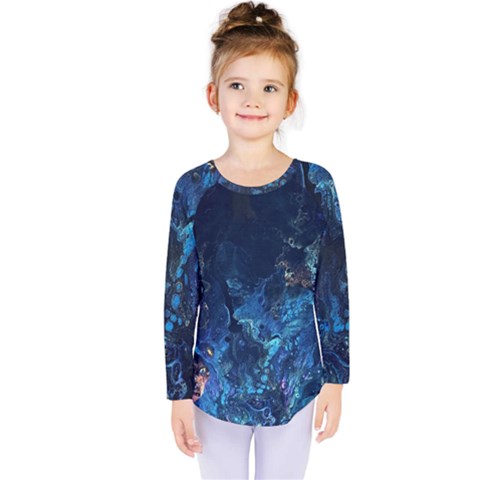  Coral Reef Kids  Long Sleeve Tee by CKArtCreations