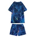  Coral reef Kids  Swim Tee and Shorts Set View2