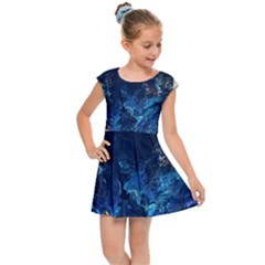  Coral Reef Kids  Cap Sleeve Dress by CKArtCreations