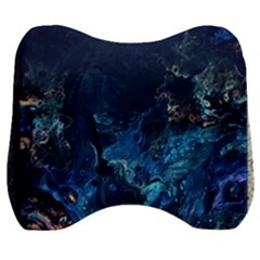  Coral Reef Velour Head Support Cushion by CKArtCreations