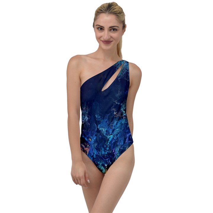  Coral reef To One Side Swimsuit